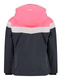 Thumbnail CMP, 33W0215 ski jacket kids Titanium grey, pink 