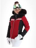 Thumbnail CMP, 33W0296F ski jacket women Anemone black, purple 