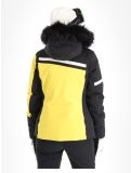 Thumbnail CMP, 33W0296F ski jacket women Winter Sun black, yellow 