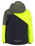 Thumbnail CMP, 33W0624 ski jacket kids Anthracite / Yellow Fluo grey, yellow 