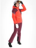 Thumbnail CMP, 33W0666 ski jacket women Poppy purple, red 