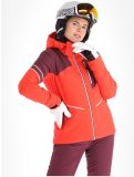 Thumbnail CMP, 33W0666 ski jacket women Poppy purple, red 