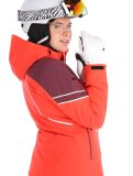 Thumbnail CMP, 33W0666 ski jacket women Poppy purple, red 