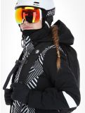 Thumbnail CMP, 33W0686 ski jacket women Black White black, white 