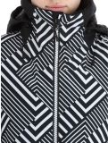 Thumbnail CMP, 33W0686 ski jacket women Black White black, white 