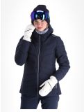 Thumbnail CMP, 33W0716 ski jacket women Black Blue blue 