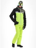 Thumbnail CMP, 33W0747 ski jacket men Acid black, green 