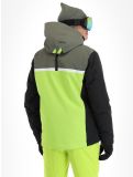 Thumbnail CMP, 33W0747 ski jacket men Acid black, green 