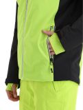 Thumbnail CMP, 33W0747 ski jacket men Acid black, green 