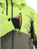 Thumbnail CMP, 33W0817 ski jacket men Acid green 