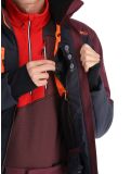 Thumbnail CMP, 33W0837 ski jacket men Anthracite grey, purple 