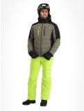 Thumbnail CMP, 33W0837 ski jacket men Kaki black, green 