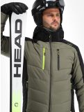 Thumbnail CMP, 33W0837 ski jacket men Kaki black, green 