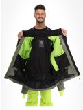 Thumbnail CMP, 33W0837 ski jacket men Kaki black, green 