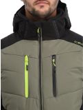 Thumbnail CMP, 33W0837 ski jacket men Kaki black, green 