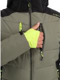 Thumbnail CMP, 33W0837 ski jacket men Kaki black, green 