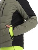 Thumbnail CMP, 33W0837 ski jacket men Kaki black, green 