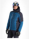 Thumbnail CMP, 33W0837 ski jacket men Petrol black, blue 