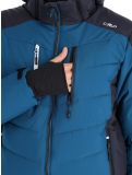 Thumbnail CMP, 33W0837 ski jacket men Petrol black, blue 