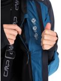 Thumbnail CMP, 33W0837 ski jacket men Petrol black, blue 