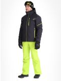 Thumbnail CMP, 33W0897 softshell ski jacket men Anthracite / Acid Yellow grey 