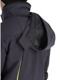 Thumbnail CMP, 33W0897 softshell ski jacket men Anthracite / Acid Yellow grey 