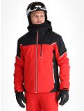 Thumbnail CMP, 33W0897 softshell ski jacket men Ferrari Black black, red 