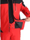 Thumbnail CMP, 33W0897 softshell ski jacket men Ferrari Black black, red 