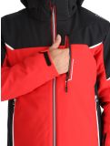 Thumbnail CMP, 33W0897 softshell ski jacket men Ferrari Black black, red 