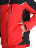 Thumbnail CMP, 33W0897 softshell ski jacket men Ferrari Black black, red 