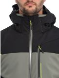 Thumbnail CMP, 33W0897 softshell ski jacket men Kaki green 