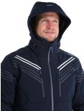 Thumbnail CMP, 33W0967 softshell ski jacket men Black Blue blue 