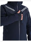 Thumbnail CMP, 33W0967 softshell ski jacket men Black Blue blue 