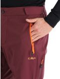 Thumbnail CMP, 33W2887 hardshell ski pants men Burgundy burgundy 