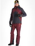 Thumbnail CMP, 33W2897 ski jacket men Anthracite Burgundy grey 