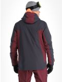 Thumbnail CMP, 33W2897 ski jacket men Anthracite Burgundy grey 