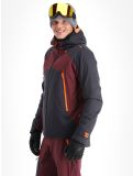 Thumbnail CMP, 33W2897 ski jacket men Anthracite Burgundy grey 