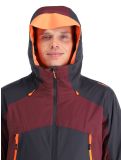 Thumbnail CMP, 33W2897 ski jacket men Anthracite Burgundy grey 