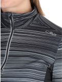 Thumbnail CMP, 34L2096 pullover women Black / Anthracite black, grey 