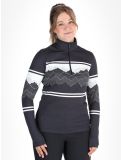 Thumbnail CMP, 34L4216 pullover women Black / White black 