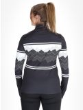 Thumbnail CMP, 34L4216 pullover women Black / White black 