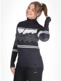 Thumbnail CMP, 34L4216 pullover women Black / White black 