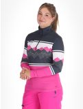 Thumbnail CMP, 34L4216 pullover women Festival / Anthracite grey, pink 