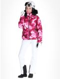 Thumbnail CMP, 34W4416F-P ski jacket women Festival / White pink, white 