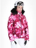 Thumbnail CMP, 34W4416F-P ski jacket women Festival / White pink, white 