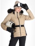 Thumbnail CMP, 34W4436F ski jacket women Sesame brown 