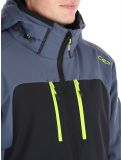 Thumbnail CMP, 34W4647 ski jacket men Titanium grey 