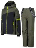 Thumbnail CMP, 34W4924 ski set kids Olive green 