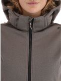 Thumbnail CMP, 39A5006M softshell ski jacket women Sesam Mel Black beige, black 