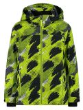 Thumbnail CMP, 39W1924 ski jacket kids Acid / Black black, yellow 